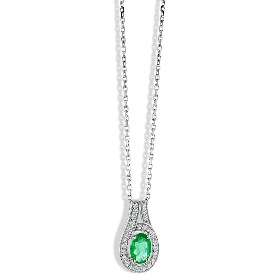 Collier Smaragd