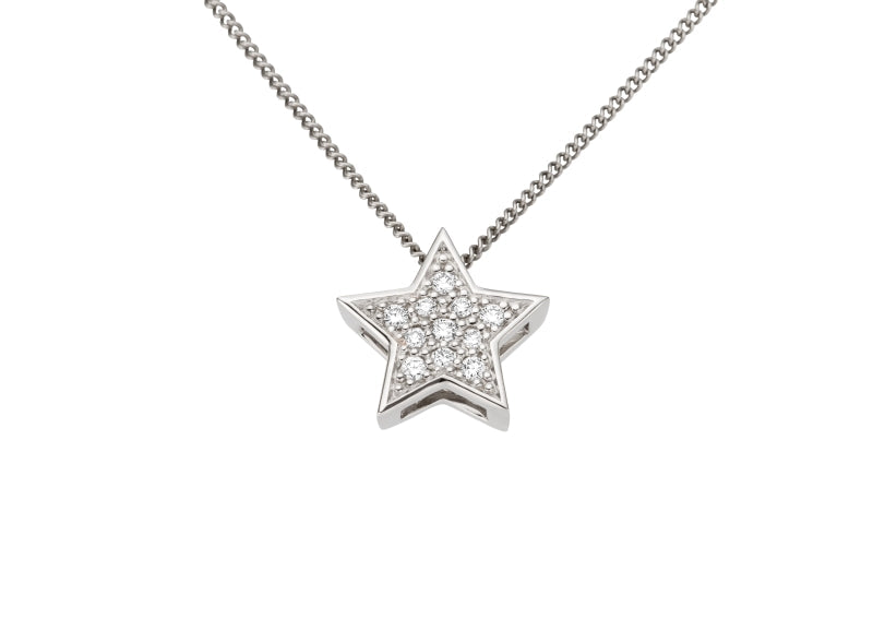 Anhänger Weissgold 750/18Kt mit Brillanten
