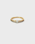 Ring GG 750 mit 27 Brillanten