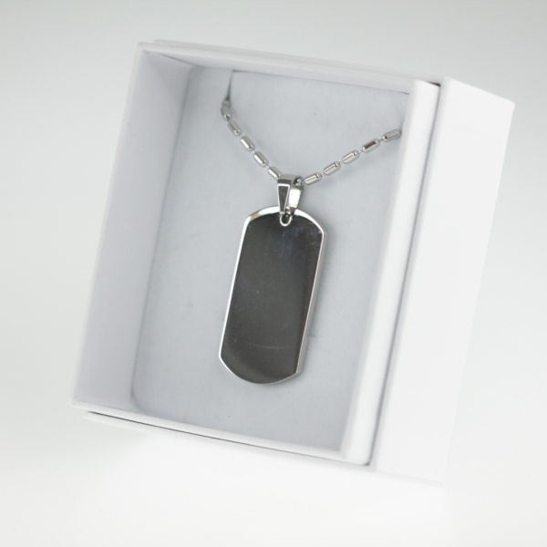 Collier mit Anhänger Edelstahl