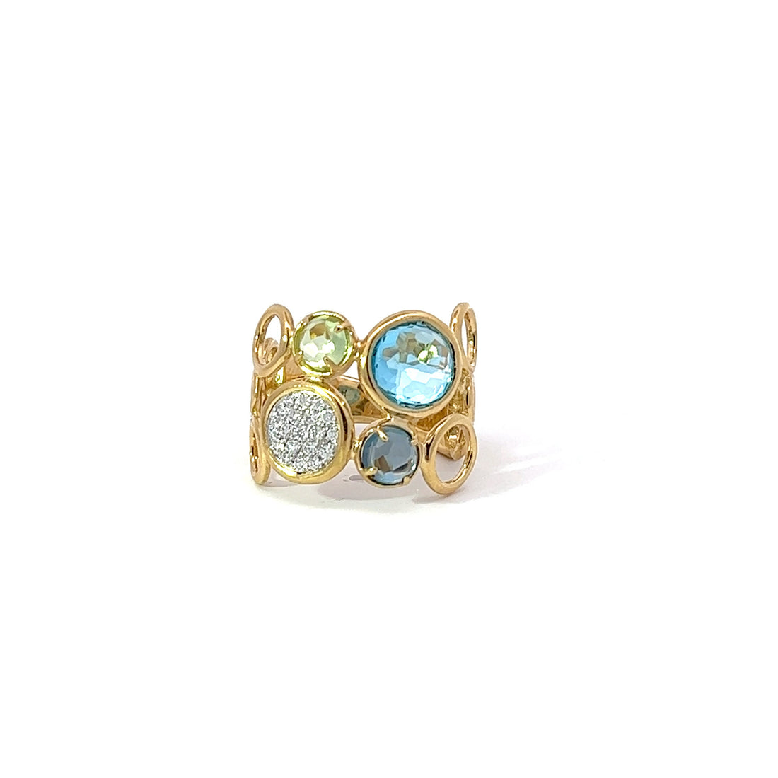 Collier Farbsteine