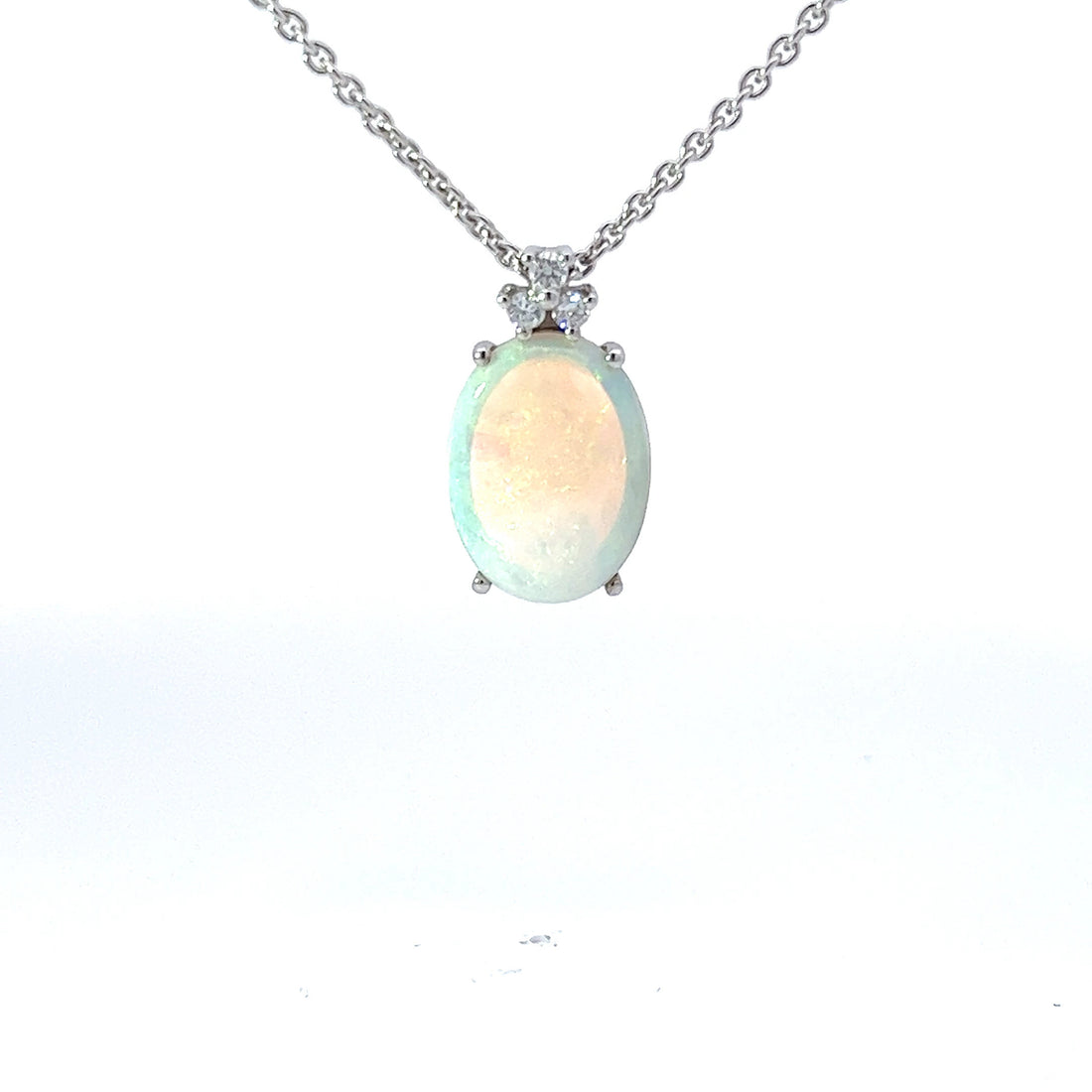 Anhänger mit Kette Opal