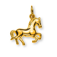 Anhänger Pferd Gelbgold 750/18Kt