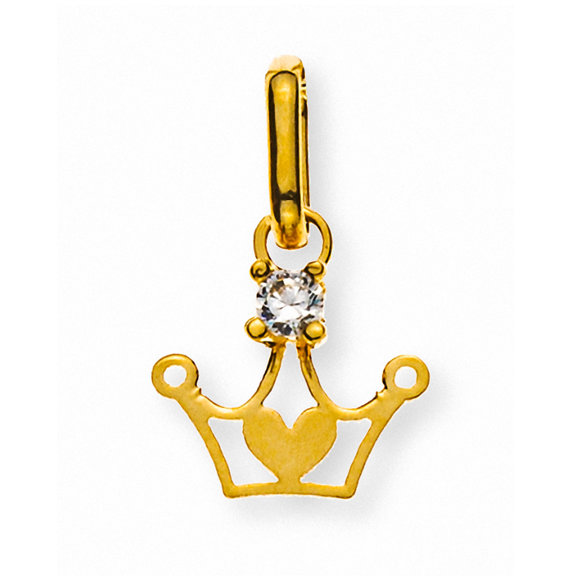Anhänger Krone Gelbgold 375/9Kt