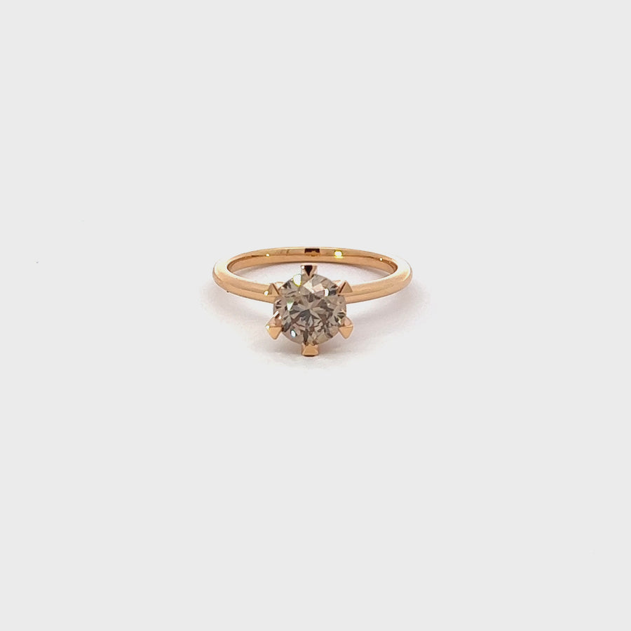 Ring mit Brillanten Rosegold
